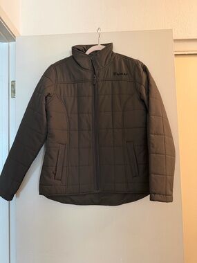 Ariat Quilted Jacket in brown